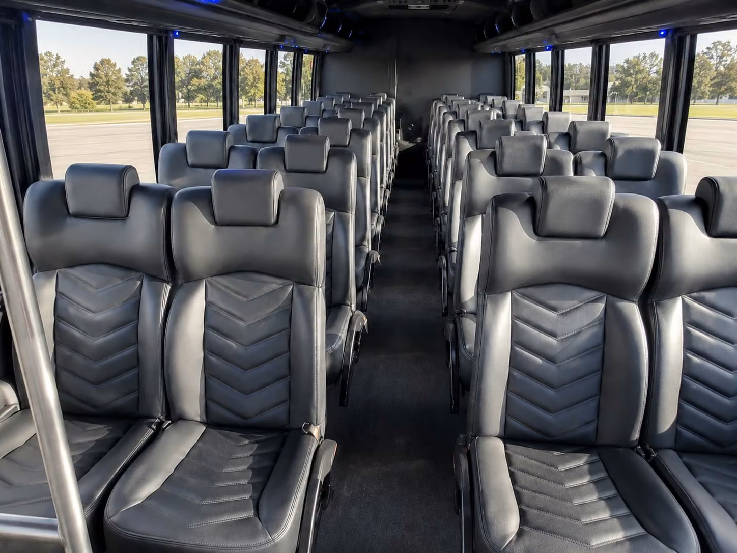 20 passenger minibus inside