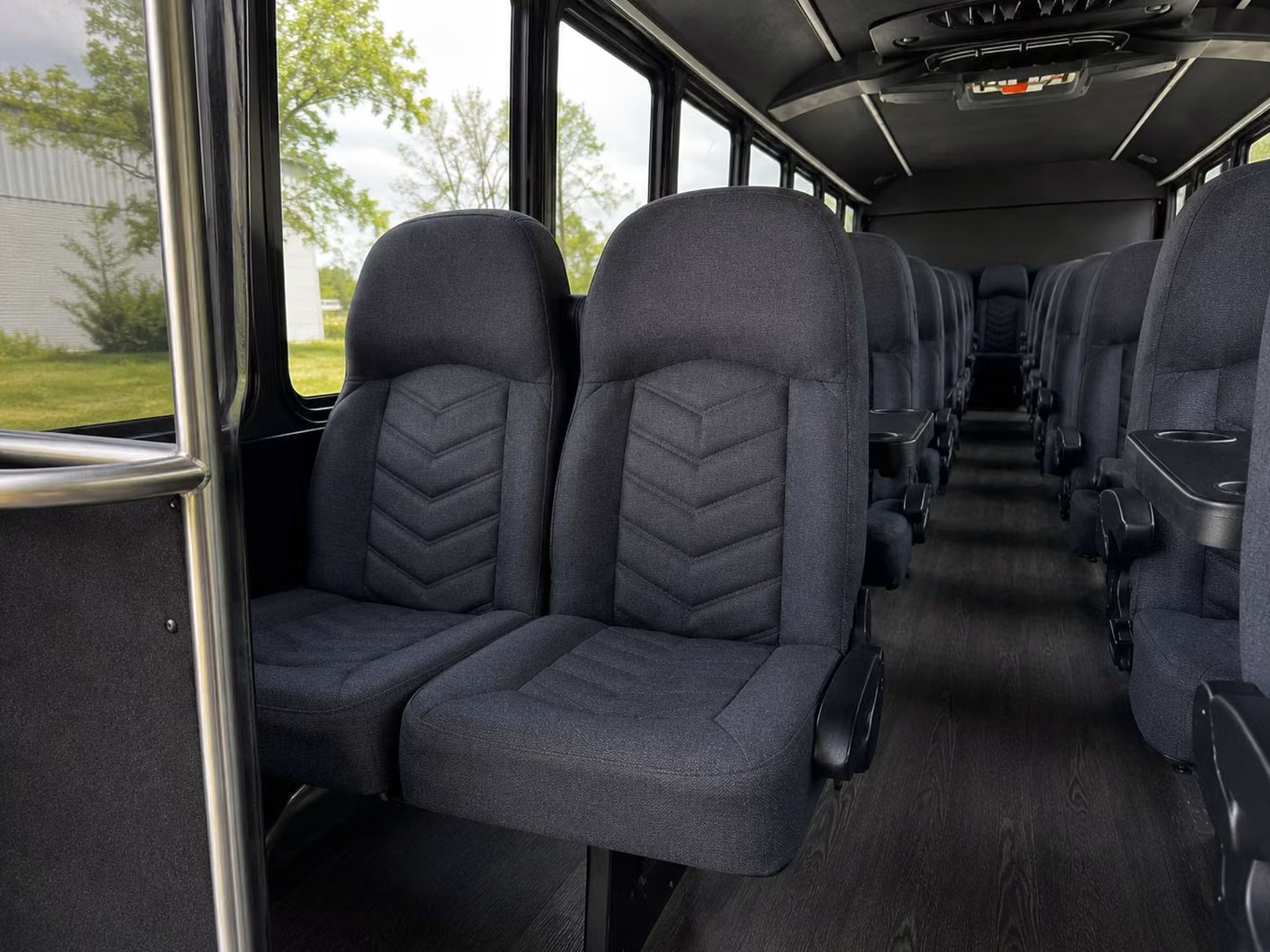 20 passenger minibus interior