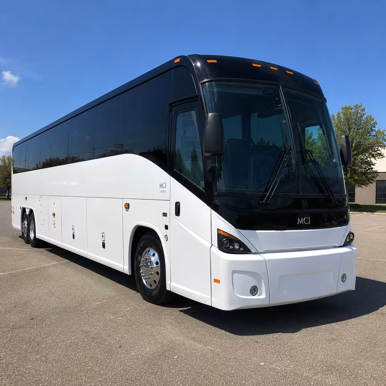 56 passenger charter bus