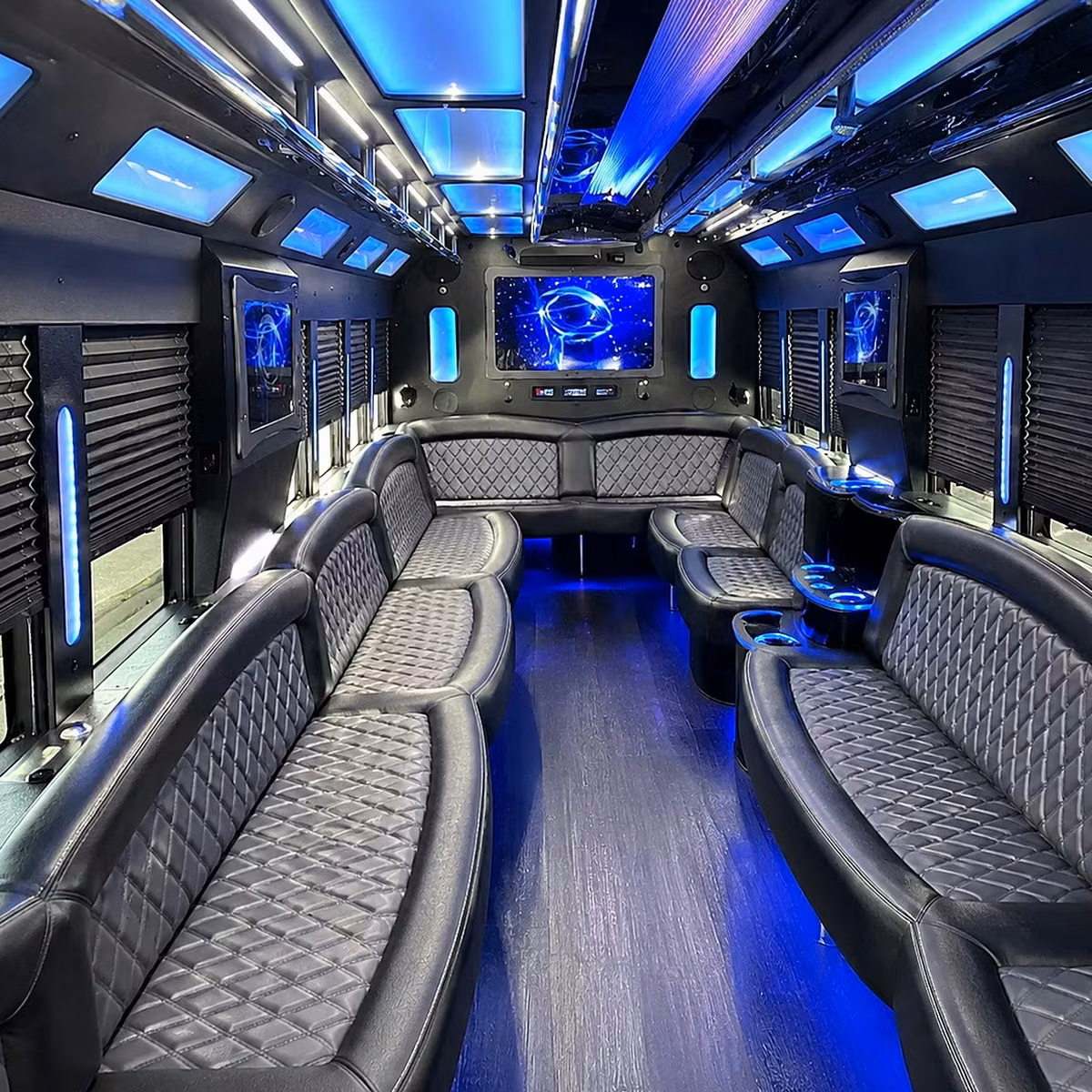 party bus interior