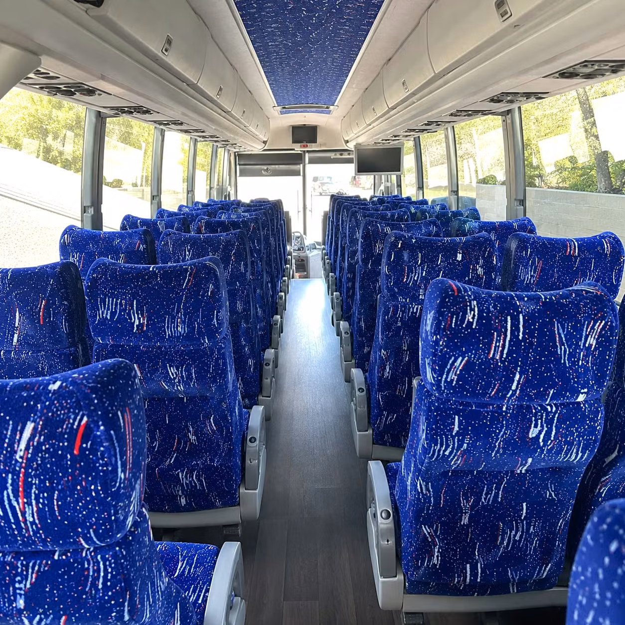 pembroke pines charter bus interior