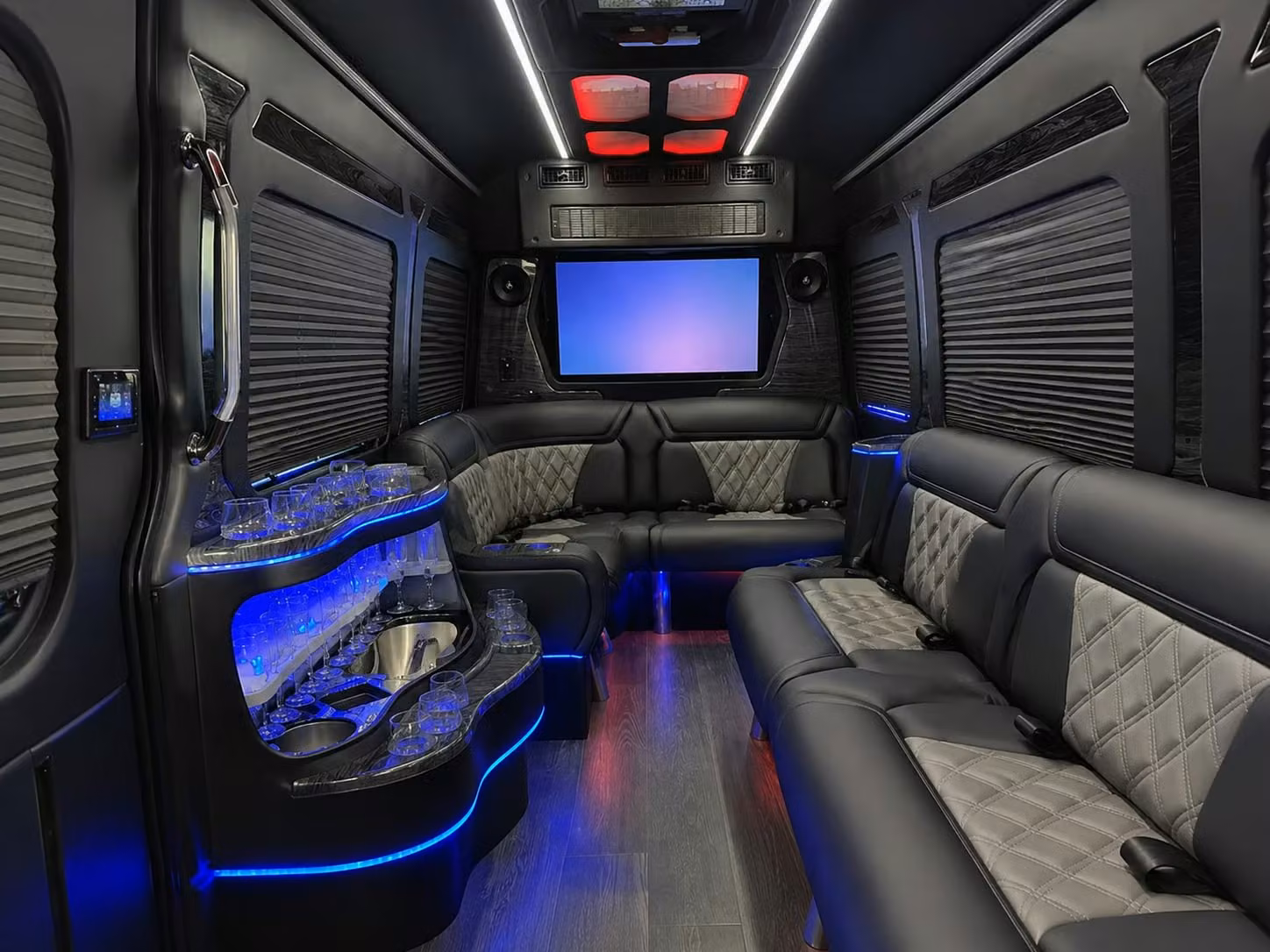 sprinter limousine inside