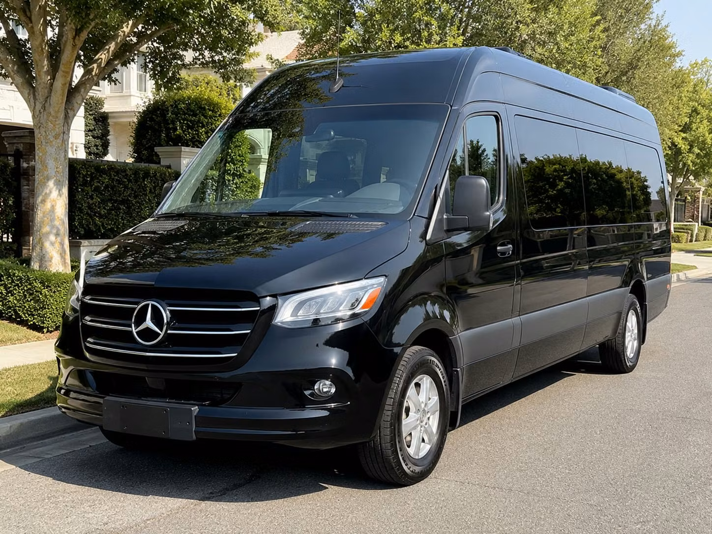 sprinter van with driver